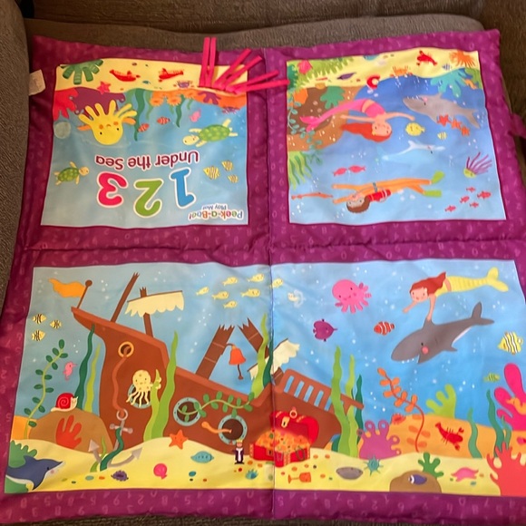 Under the Sea Peek-a-Boo Baby Playmat - Picture 6 of 7